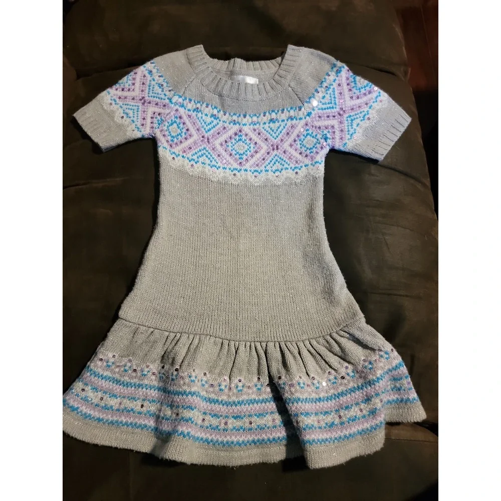 Justice‎ sweater dress size 6